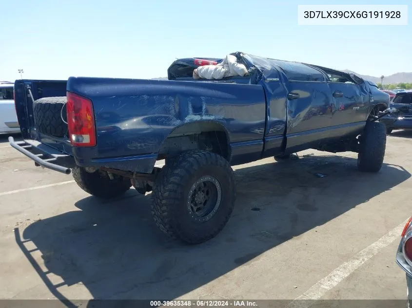 2006 Dodge Ram 3500 Slt VIN: 3D7LX39CX6G191928 Lot: 39635348