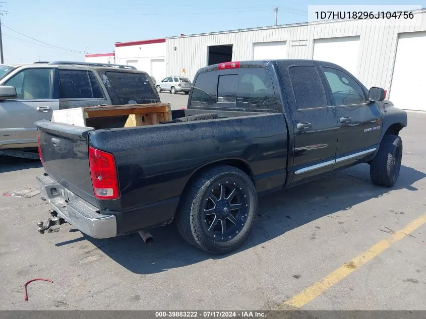 1D7HU18296J104756 2006 Dodge Ram 1500 Laramie