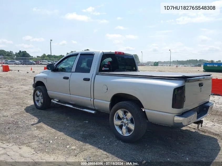 2006 Dodge Ram 1500 Slt/Trx4 Off Road/Sport VIN: 1D7HU18276S548308 Lot: 39884086