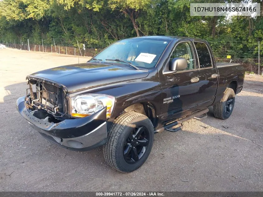 2006 Dodge Ram 1500 Slt/Trx4 Off Road/Sport VIN: 1D7HU18N46S674166 Lot: 39941772