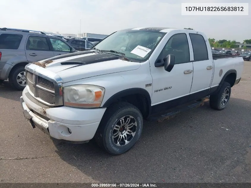 2006 Dodge Ram 1500 Laramie VIN: 1D7HU18226S683812 Lot: 39959166