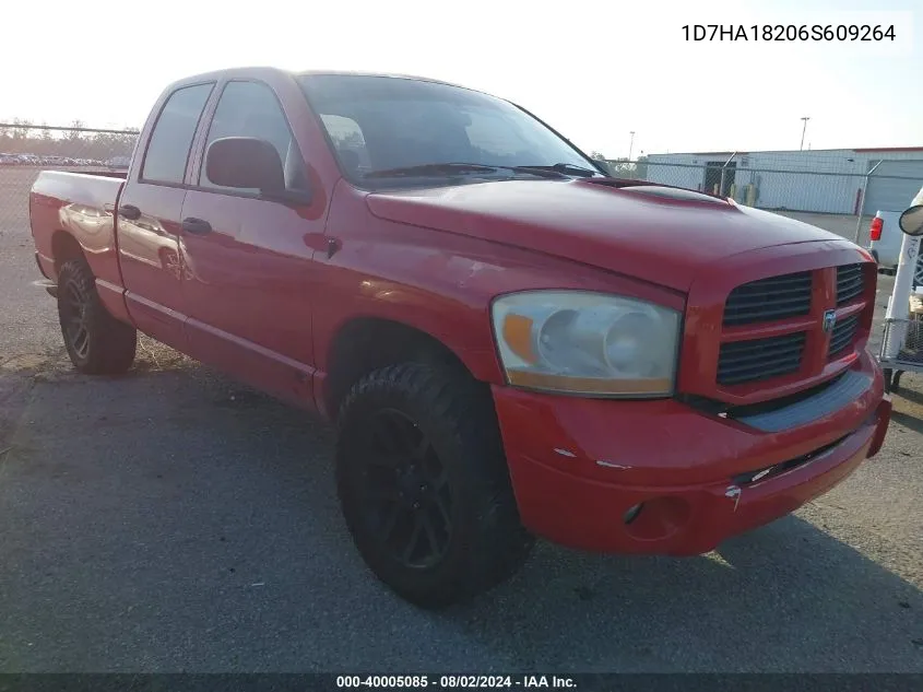 1D7HA18206S609264 2006 Dodge Ram 1500 Slt