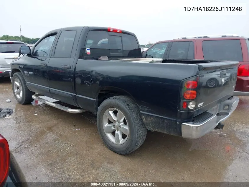 1D7HA18226J111248 2006 Dodge Ram 1500 Slt