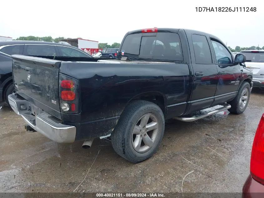 1D7HA18226J111248 2006 Dodge Ram 1500 Slt