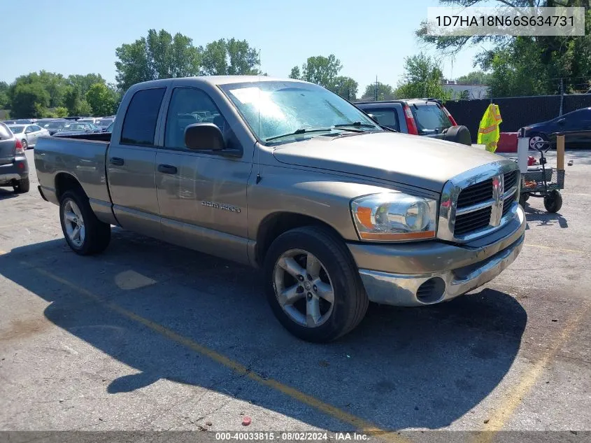 2006 Dodge Ram 1500 Slt VIN: 1D7HA18N66S634731 Lot: 40033815