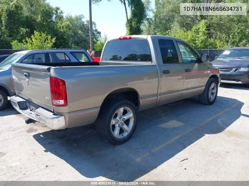 1D7HA18N66S634731 2006 Dodge Ram 1500 Slt