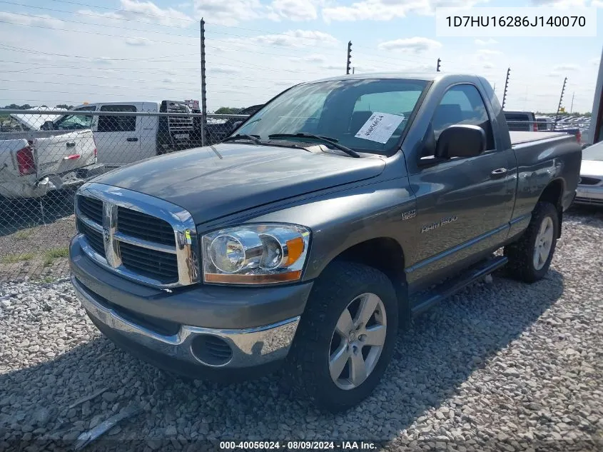 2006 Dodge Ram 1500 Slt/Trx4 Off Road/Sport VIN: 1D7HU16286J140070 Lot: 40056024