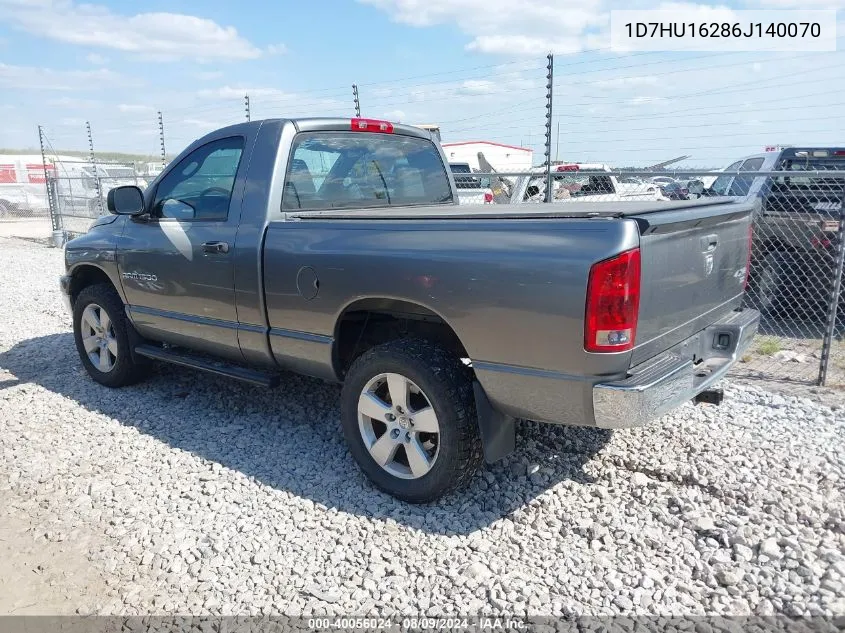 1D7HU16286J140070 2006 Dodge Ram 1500 Slt/Trx4 Off Road/Sport