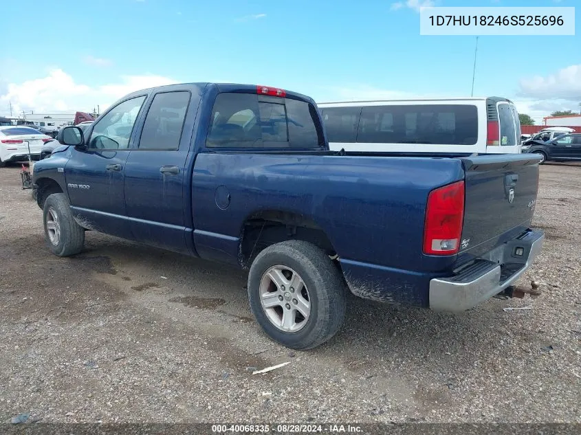 2006 Dodge Ram 1500 Slt/Trx4 Off Road/Sport VIN: 1D7HU18246S525696 Lot: 40068335