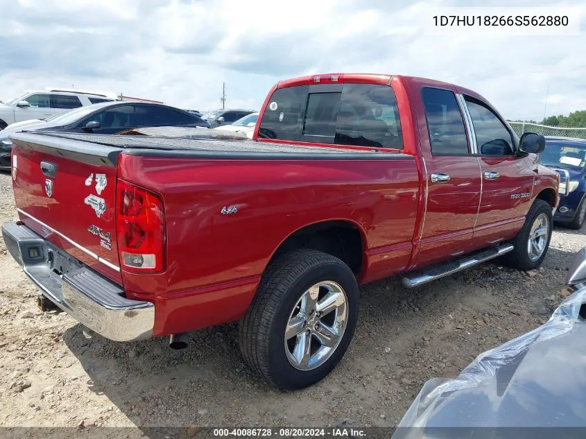 1D7HU18266S562880 2006 Dodge Ram 1500 Slt/Trx4 Off Road/Sport