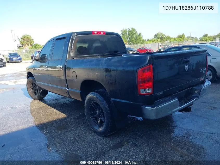 1D7HU18286J110788 2006 Dodge Ram 1500 Slt/Trx4 Off Road/Sport