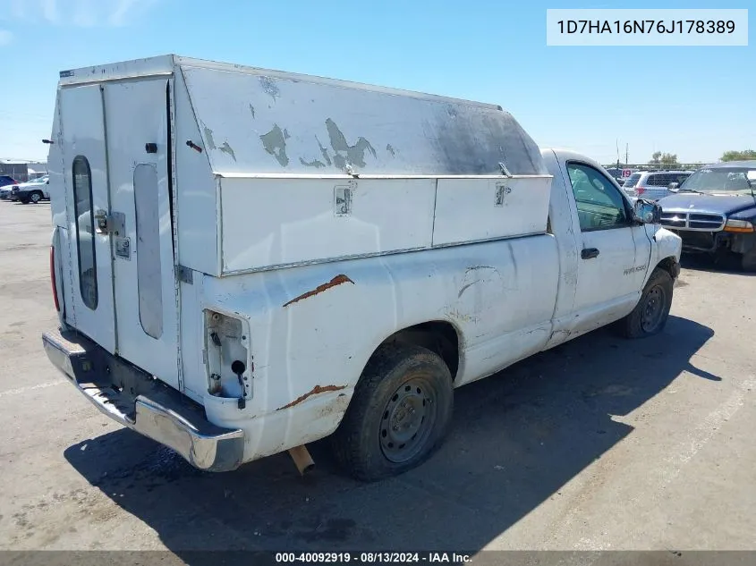 1D7HA16N76J178389 2006 Dodge Ram 1500 St