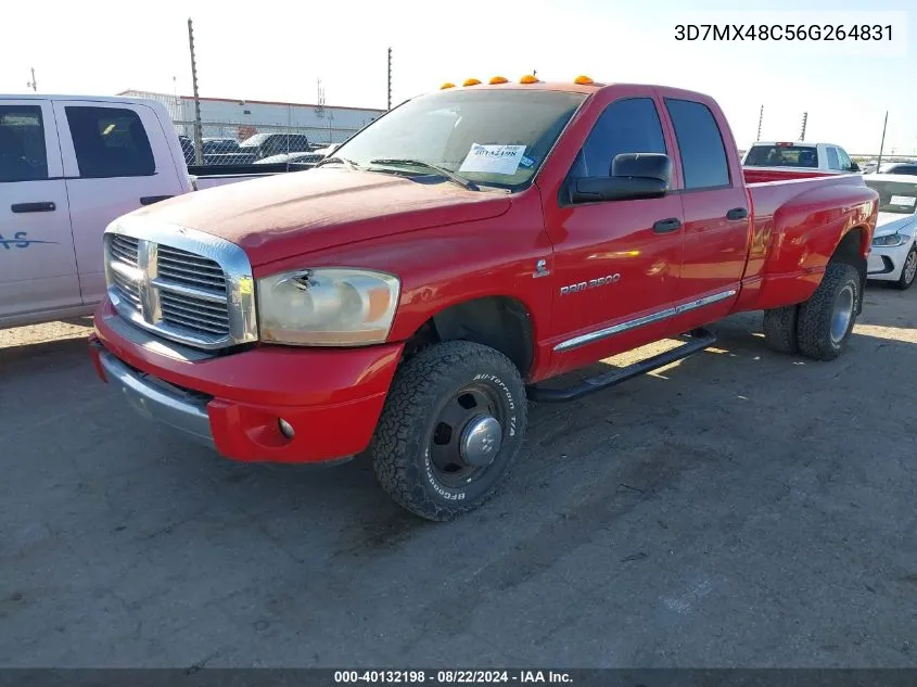 2006 Dodge Ram 3500 Laramie VIN: 3D7MX48C56G264831 Lot: 40132198