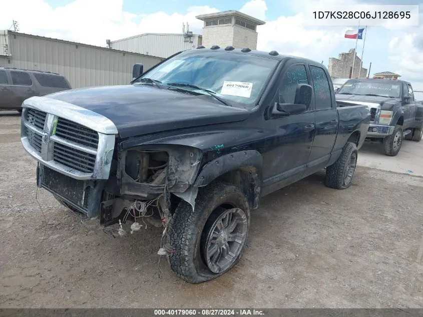 2006 Dodge Ram 2500 Slt/Trx4 Off Road/Sport/Power Wagon VIN: 1D7KS28C06J128695 Lot: 40179060