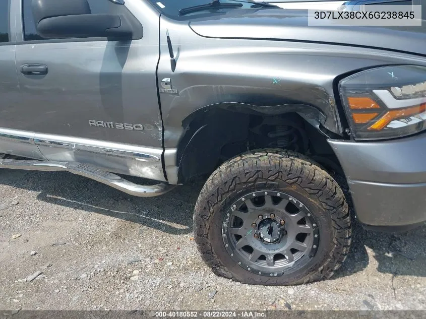 2006 Dodge Ram 3500 Laramie VIN: 3D7LX38CX6G238845 Lot: 40180552