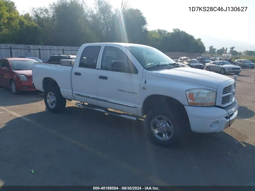 2006 Dodge Ram 2500 Laramie VIN: 1D7KS28C46J130627 Lot: 40195054