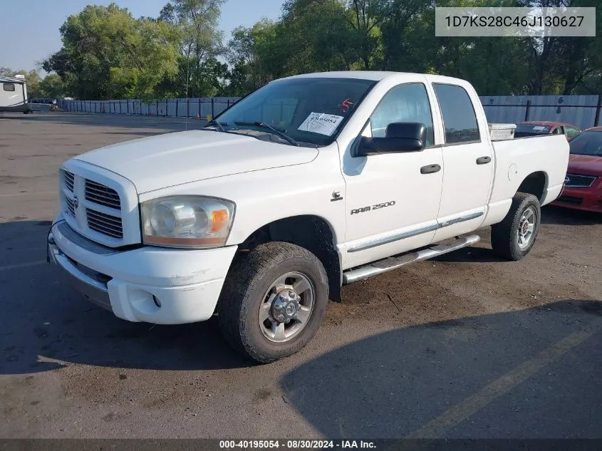 2006 Dodge Ram 2500 Laramie VIN: 1D7KS28C46J130627 Lot: 40195054