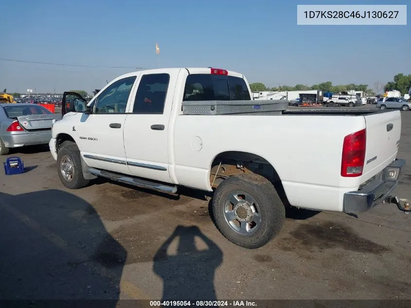 2006 Dodge Ram 2500 Laramie VIN: 1D7KS28C46J130627 Lot: 40195054