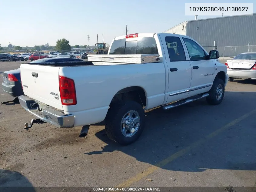 2006 Dodge Ram 2500 Laramie VIN: 1D7KS28C46J130627 Lot: 40195054