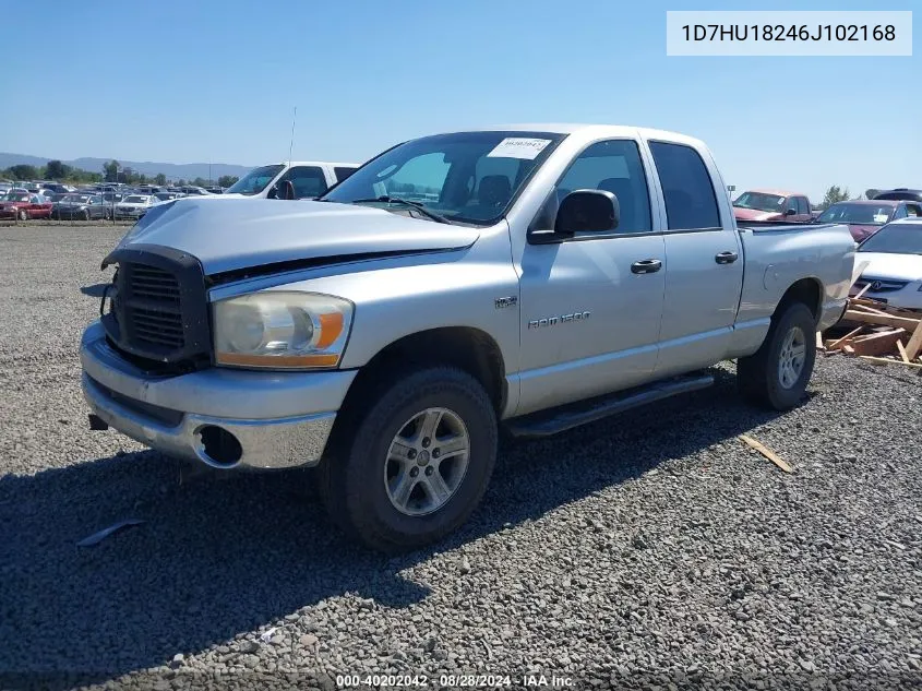 2006 Dodge Ram 1500 Slt/Trx4 Off Road/Sport VIN: 1D7HU18246J102168 Lot: 40202042