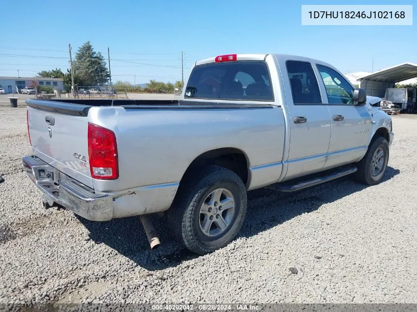 2006 Dodge Ram 1500 Slt/Trx4 Off Road/Sport VIN: 1D7HU18246J102168 Lot: 40202042