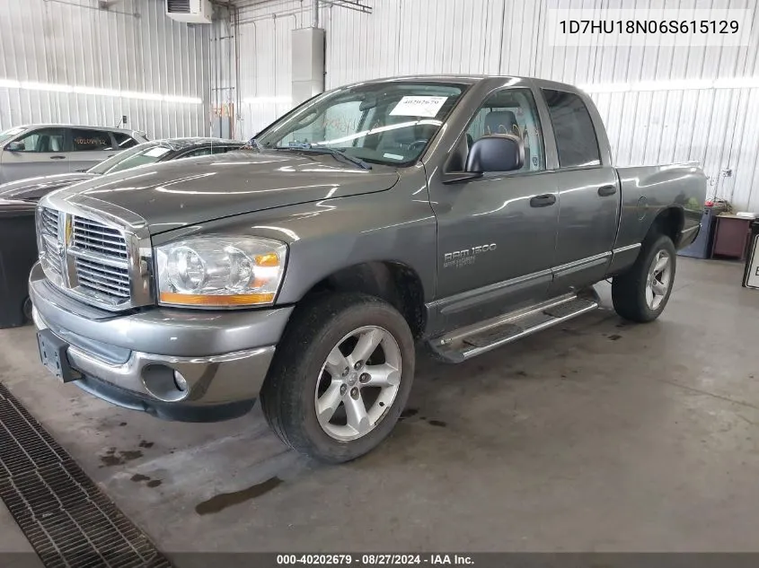 1D7HU18N06S615129 2006 Dodge Ram 1500 Slt/Trx4 Off Road/Sport