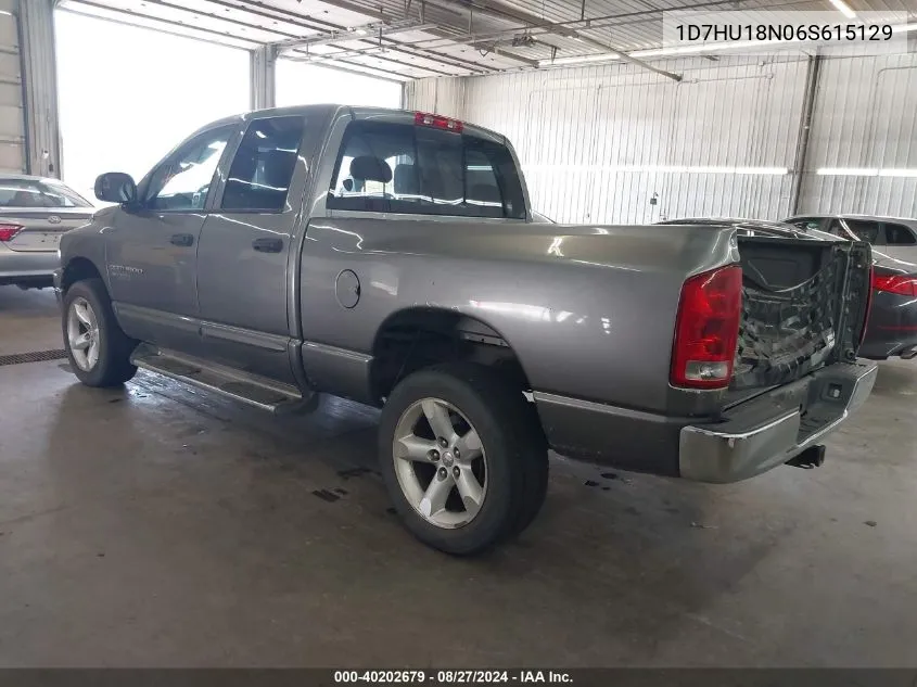 1D7HU18N06S615129 2006 Dodge Ram 1500 Slt/Trx4 Off Road/Sport