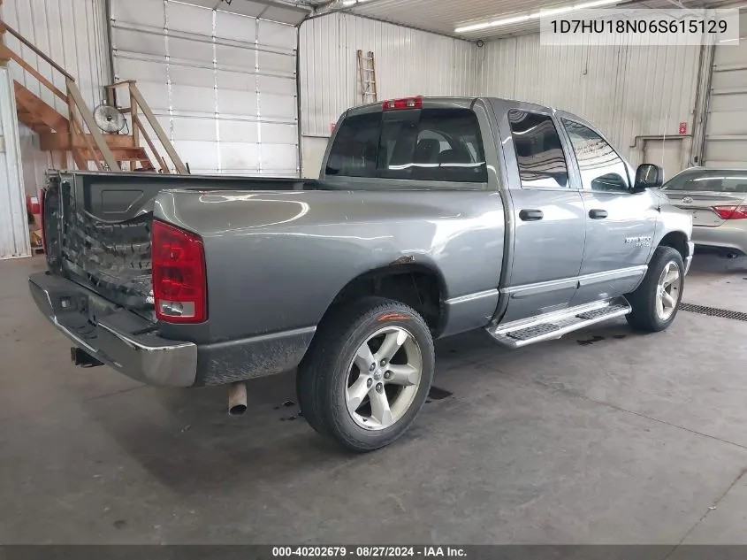 1D7HU18N06S615129 2006 Dodge Ram 1500 Slt/Trx4 Off Road/Sport