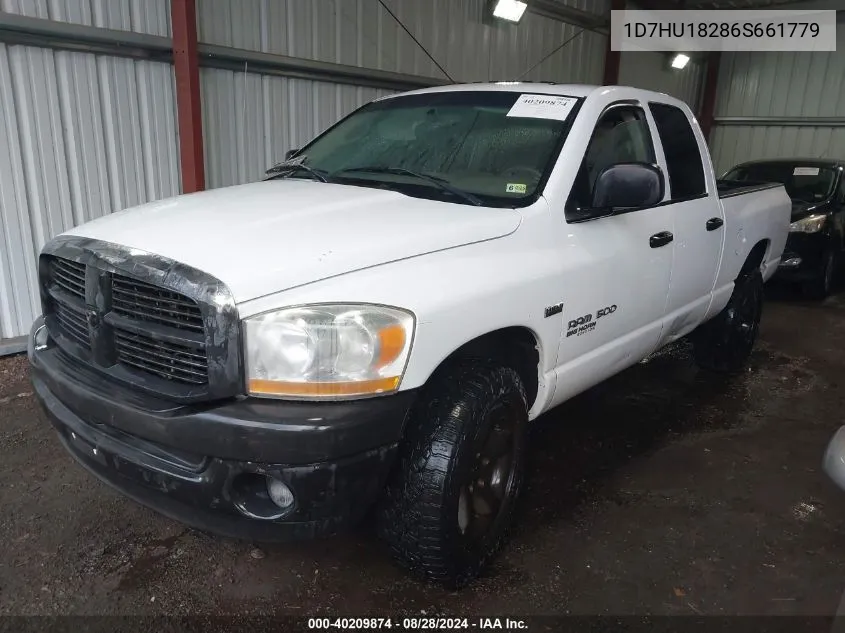 2006 Dodge Ram 1500 Slt/Trx4 Off Road/Sport VIN: 1D7HU18286S661779 Lot: 40209874