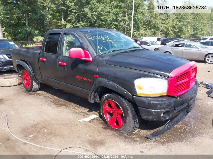 2006 Dodge Ram 1500 Slt/Trx4 Off Road/Sport VIN: 1D7HU18286S625784 Lot: 40212644