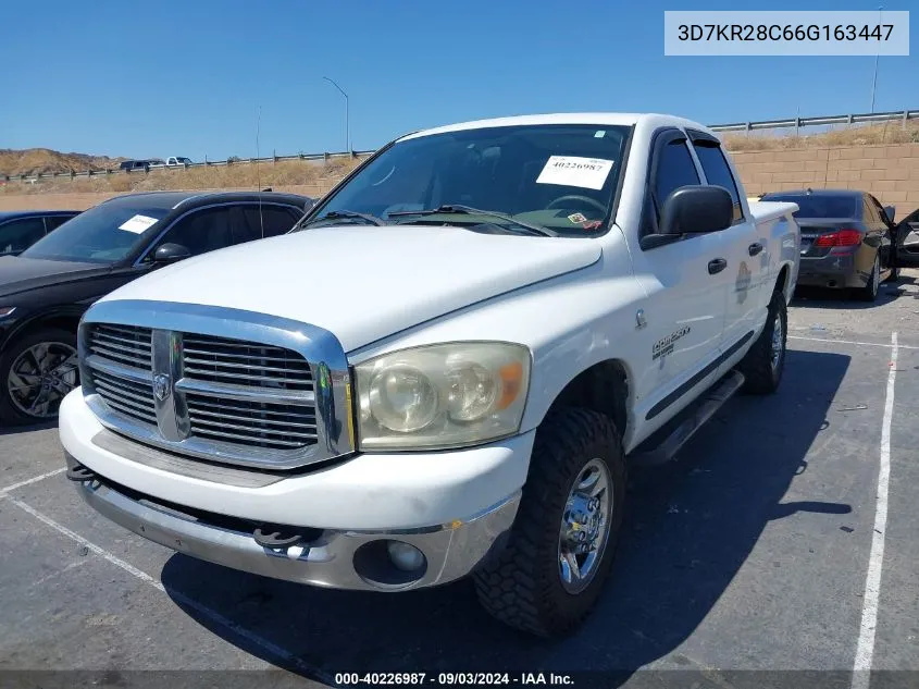 3D7KR28C66G163447 2006 Dodge Ram 2500 Slt/Sport