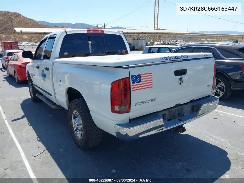 2006 Dodge Ram 2500 Slt/Sport VIN: 3D7KR28C66G163447 Lot: 40226987