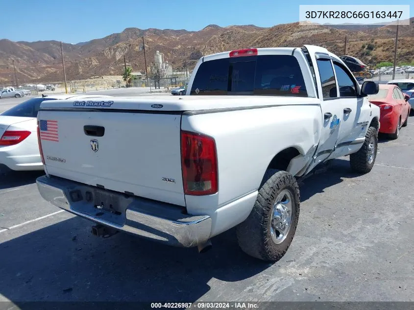 2006 Dodge Ram 2500 Slt/Sport VIN: 3D7KR28C66G163447 Lot: 40226987