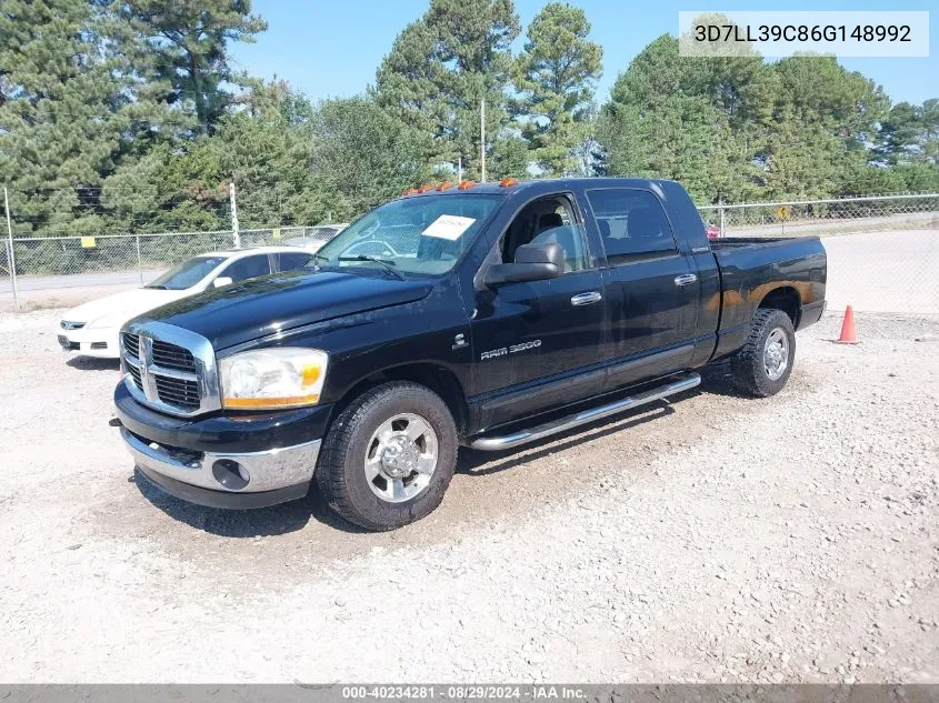 2006 Dodge Ram 3500 Slt VIN: 3D7LL39C86G148992 Lot: 40234281