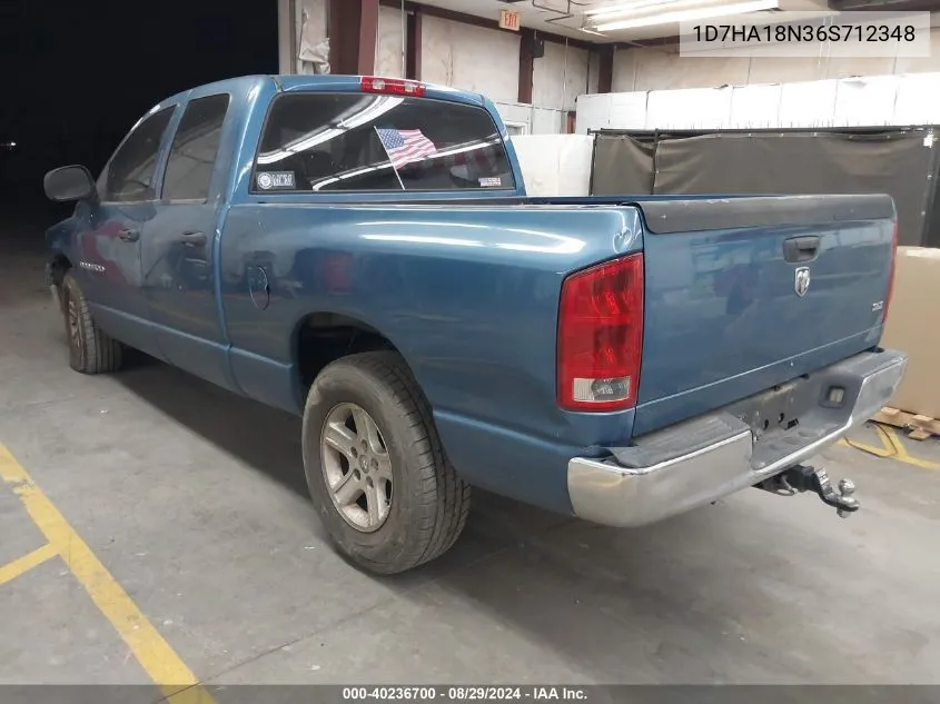 1D7HA18N36S712348 2006 Dodge Ram 1500 Slt