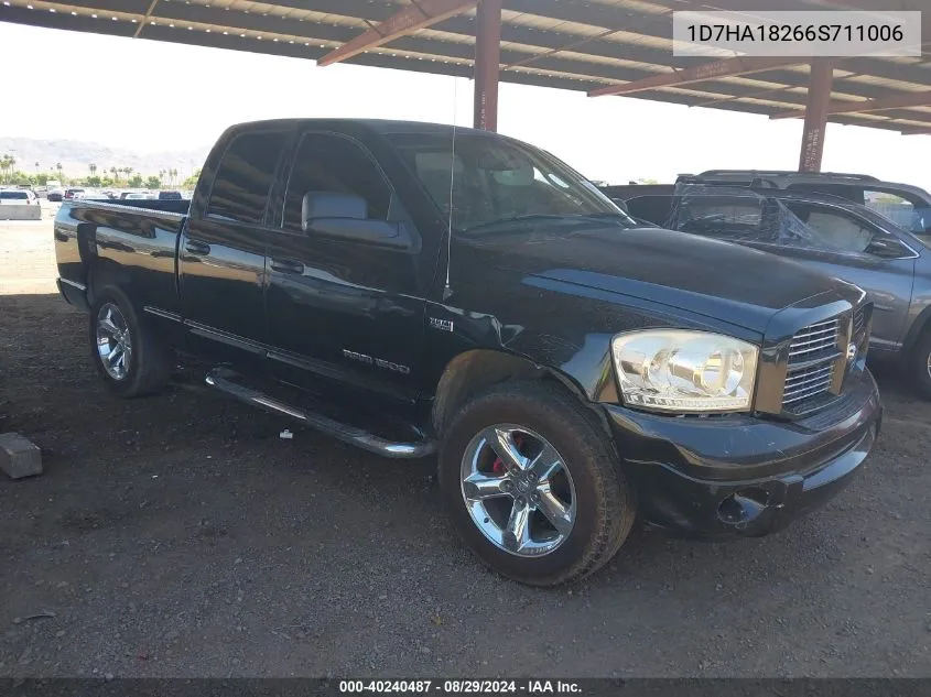 2006 Dodge Ram 1500 Slt VIN: 1D7HA18266S711006 Lot: 40240487