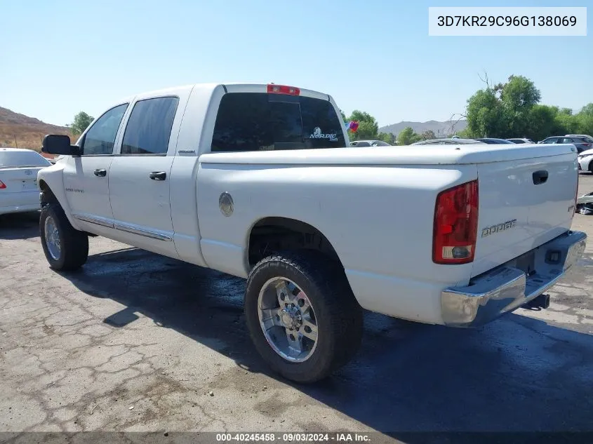 3D7KR29C96G138069 2006 Dodge Ram 2500 Laramie