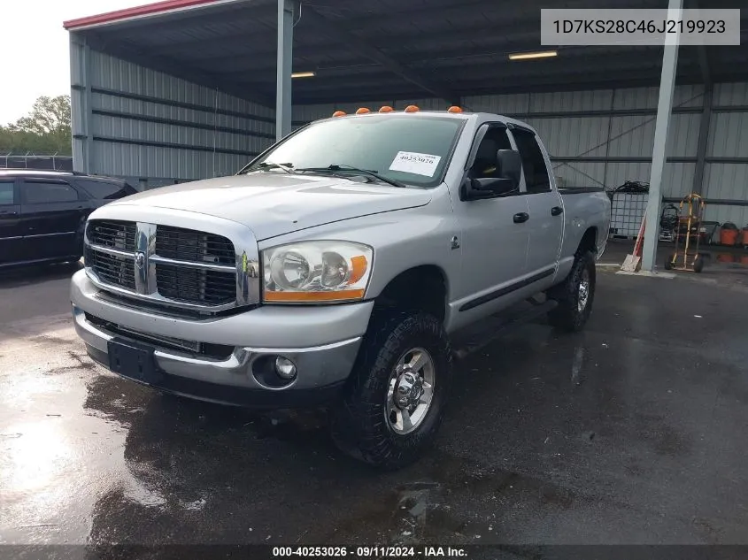 2006 Dodge Ram 2500 Slt/Trx4 Off Road/Sport/Power Wagon VIN: 1D7KS28C46J219923 Lot: 40253026