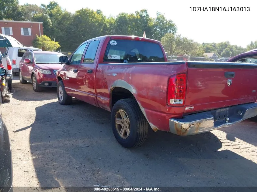 2006 Dodge Ram 1500 Slt VIN: 1D7HA18N16J163013 Lot: 40253515