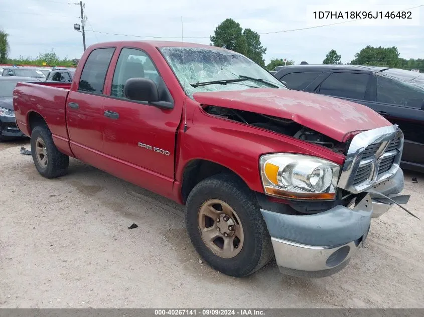 2006 Dodge Ram 1500 St VIN: 1D7HA18K96J146482 Lot: 40267141