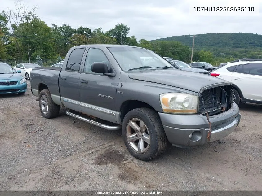 1D7HU18256S635110 2006 Dodge Ram 1500 Laramie