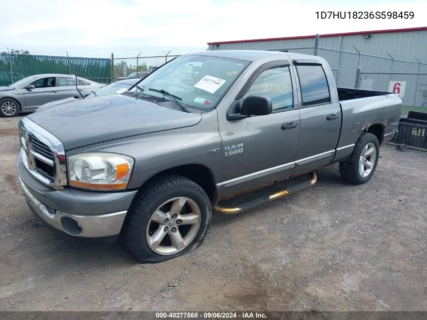 2006 Dodge Ram 1500 Slt VIN: 1D7HU18236S598459 Lot: 40277568