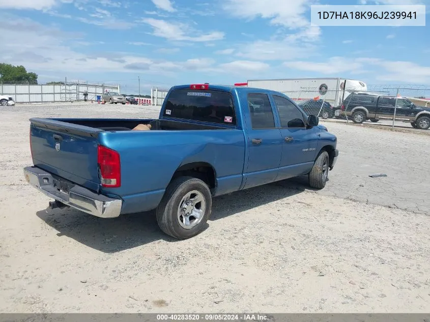 2006 Dodge Ram 1500 St VIN: 1D7HA18K96J239941 Lot: 40283520