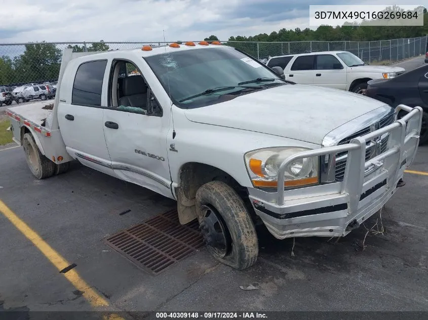 3D7MX49C16G269684 2006 Dodge Ram 3500 Laramie