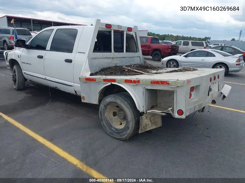 2006 Dodge Ram 3500 Laramie VIN: 3D7MX49C16G269684 Lot: 40309148