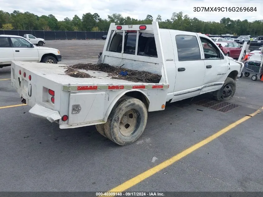 2006 Dodge Ram 3500 Laramie VIN: 3D7MX49C16G269684 Lot: 40309148