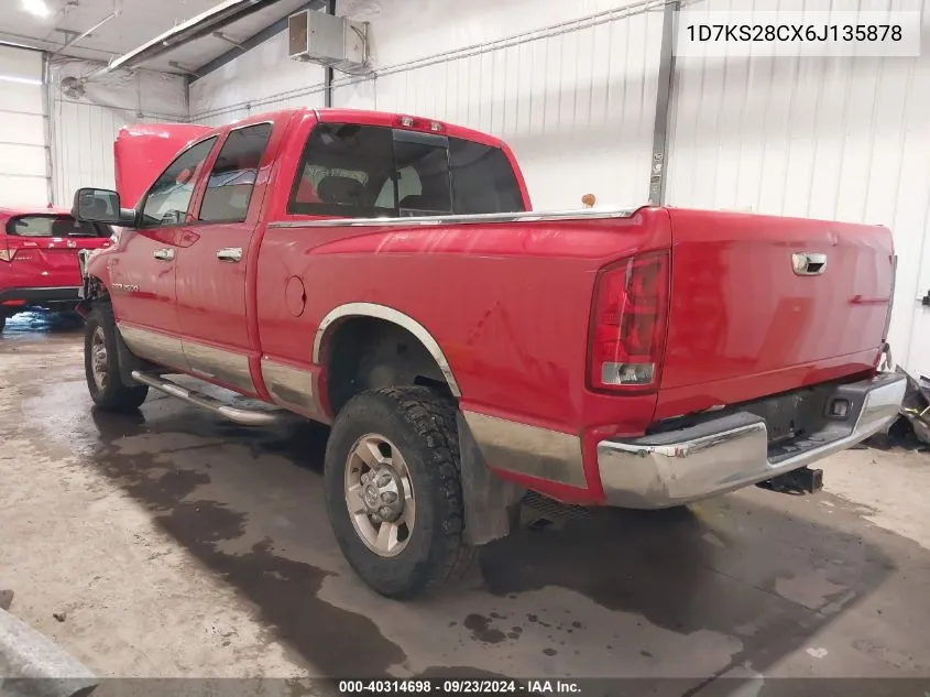 2006 Dodge Ram 2500 Slt/Trx4 Off Road/Sport/Power Wagon VIN: 1D7KS28CX6J135878 Lot: 40314698