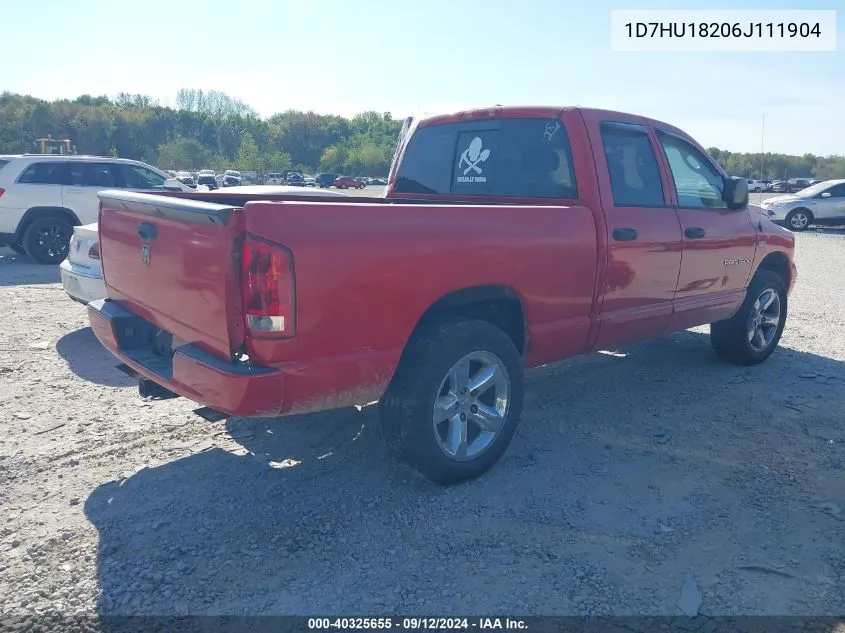 2006 Dodge Ram 1500 St/Slt VIN: 1D7HU18206J111904 Lot: 40325655