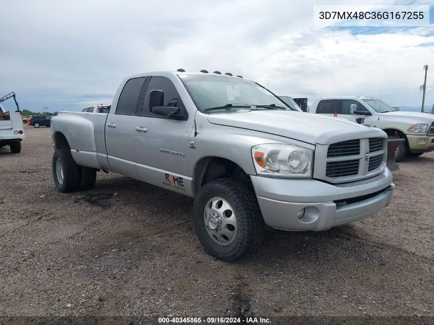 2006 Dodge Ram 3500 Slt/Sport VIN: 3D7MX48C36G167255 Lot: 40345865