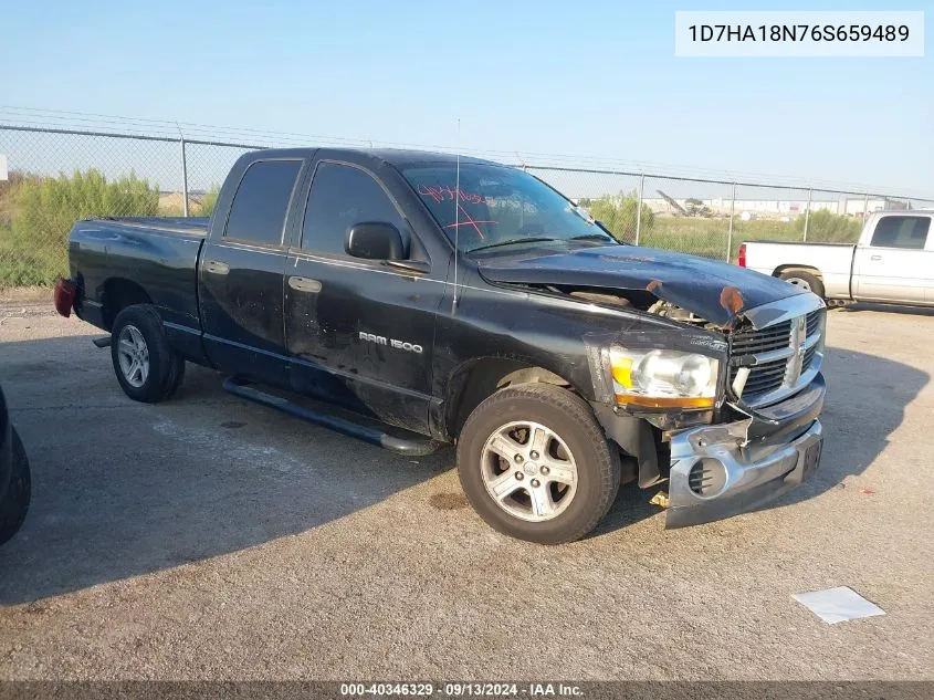 2006 Dodge Ram 1500 Slt VIN: 1D7HA18N76S659489 Lot: 40346329